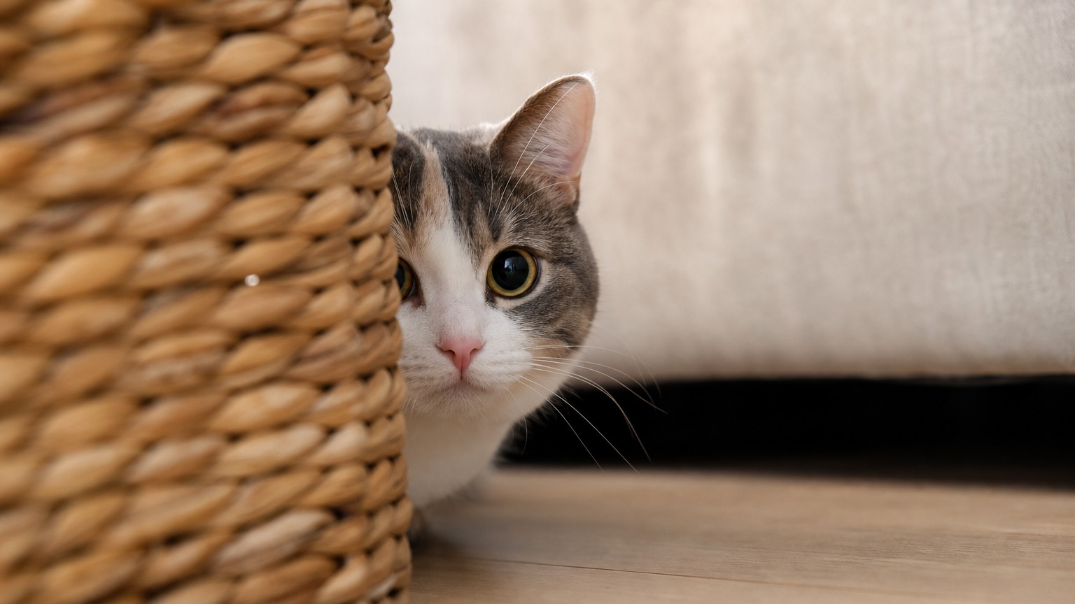 Por qué mi gato se esconde