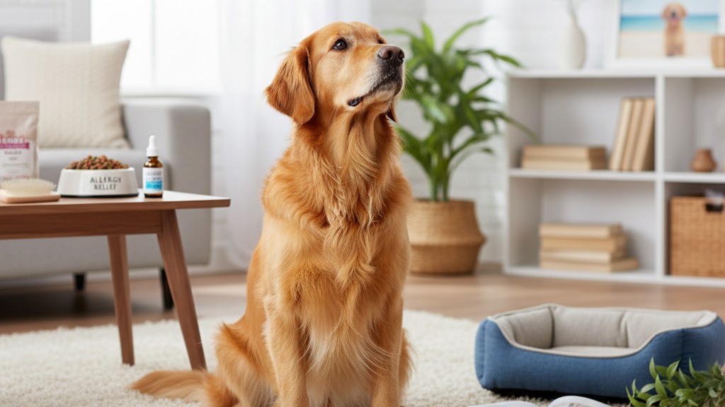 Prevención y Tratamiento de Alergias en Golden Retriever