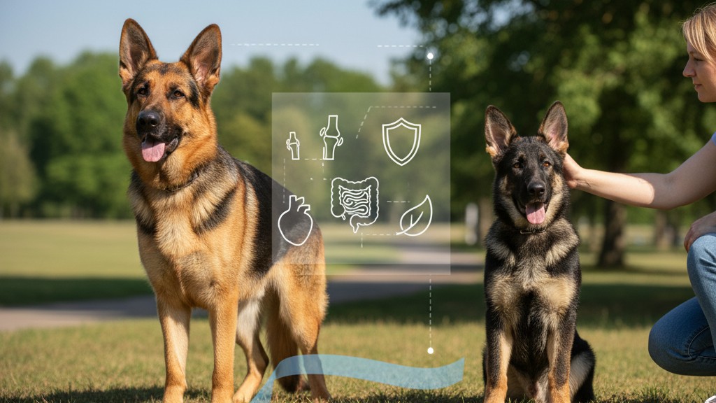 Principales enfermedades comunes en Pastores Alemanes y cómo prevenirlas