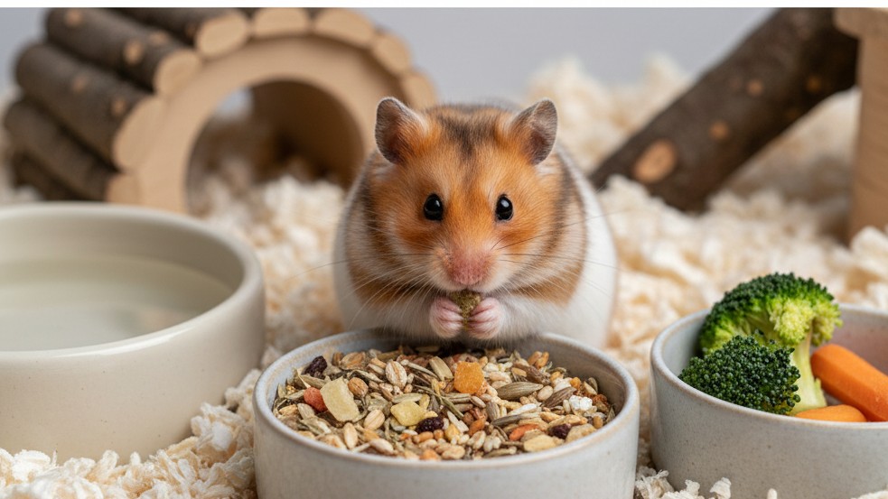¿Qué come un hámster sirio? Alimentación adecuada y consejos nutricionales