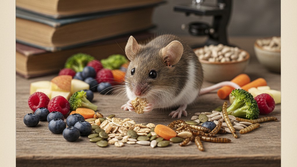 ¿Qué come un ratón doméstico? Alimentación saludable y recomendada