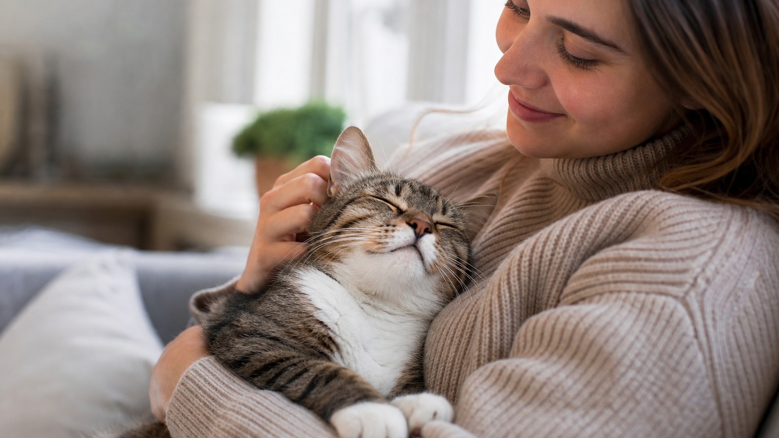 Qué significa el ronroneo de un gato