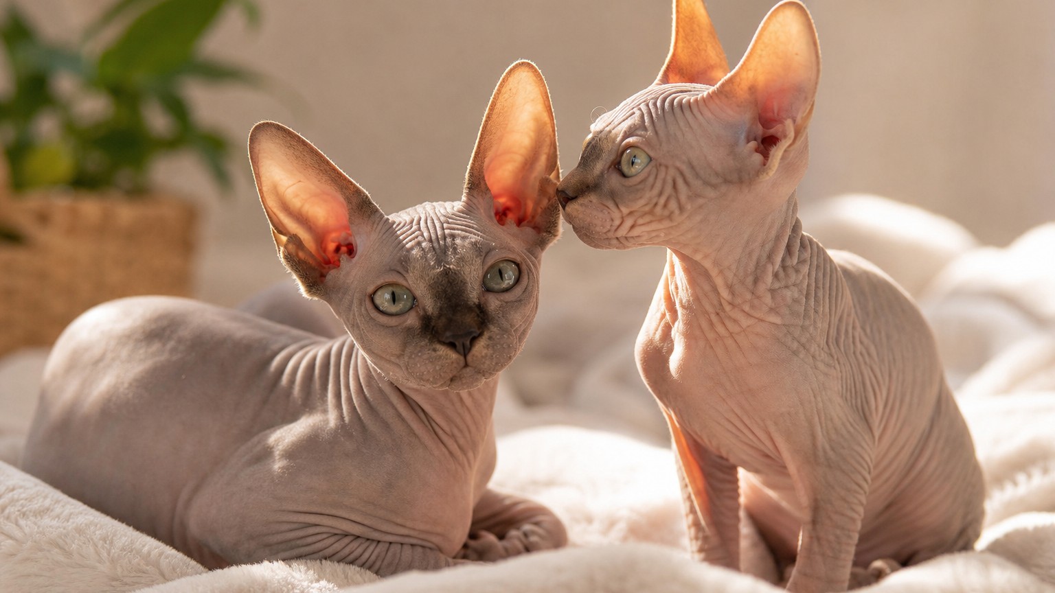 Razas de gatos sin pelo