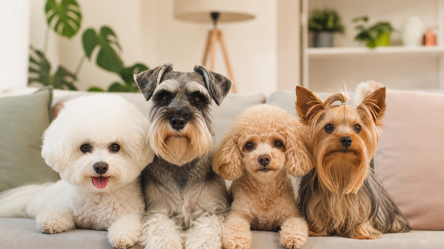 Razas de perros que no sueltan pelo
