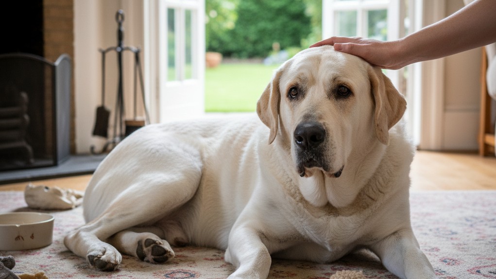 Señales de estrés y ansiedad en el Mastín Español y cómo manejarlas