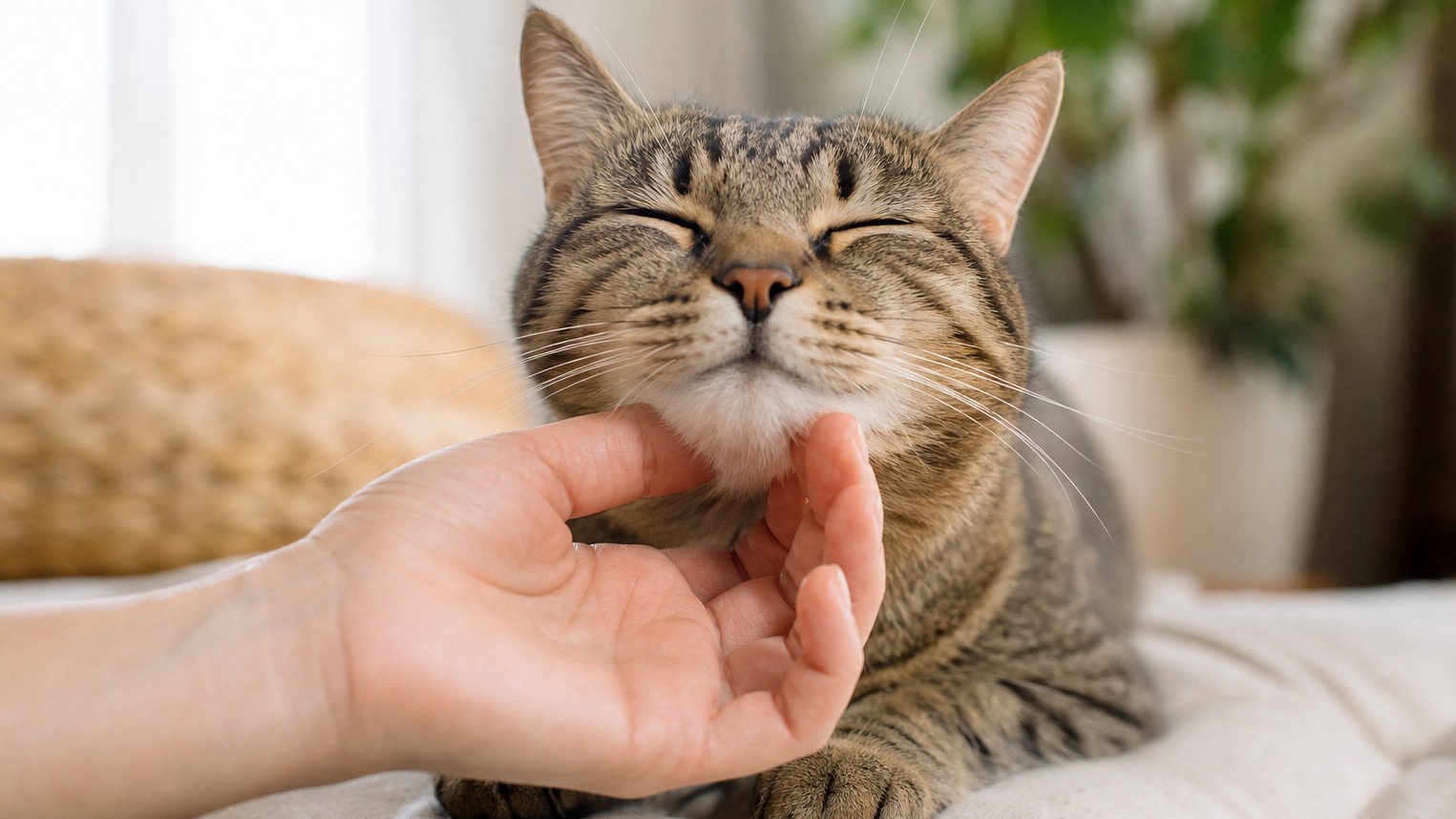 Señales de felicidad en gatos