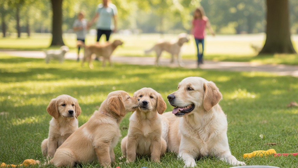 Socialización Temprana en Golden Retriever: Claves para un Perro Seguro y Amigable