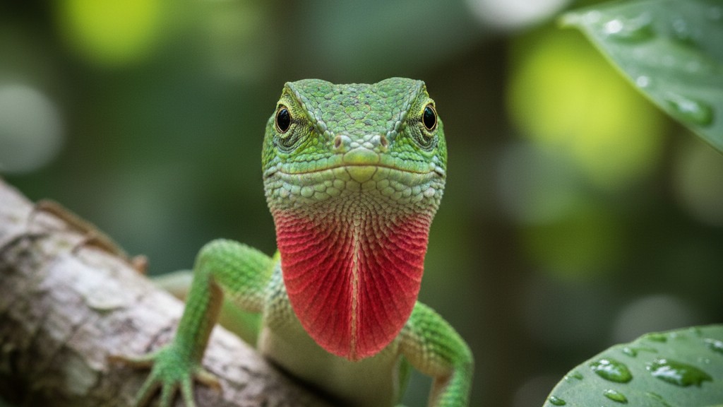 Anolis verde