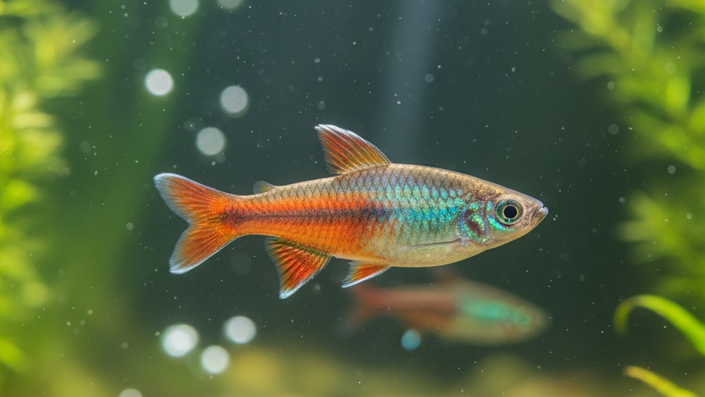 Pez arcoíris enano (Melanotaenia praecox)