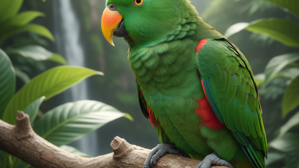Loro Eclectus Verde