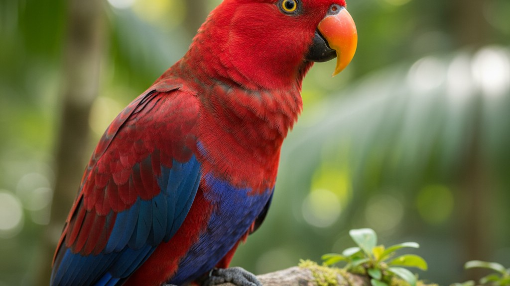 Loro Eclectus Rojo