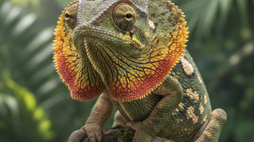 Camaleón de Ojo de Rana