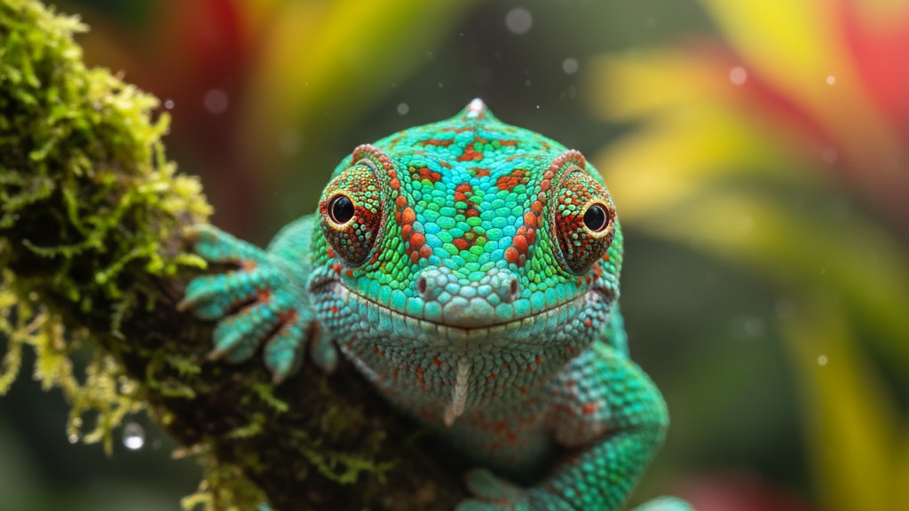 Camaleón de Phelsuma