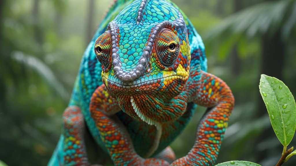 Camaleón de Panther