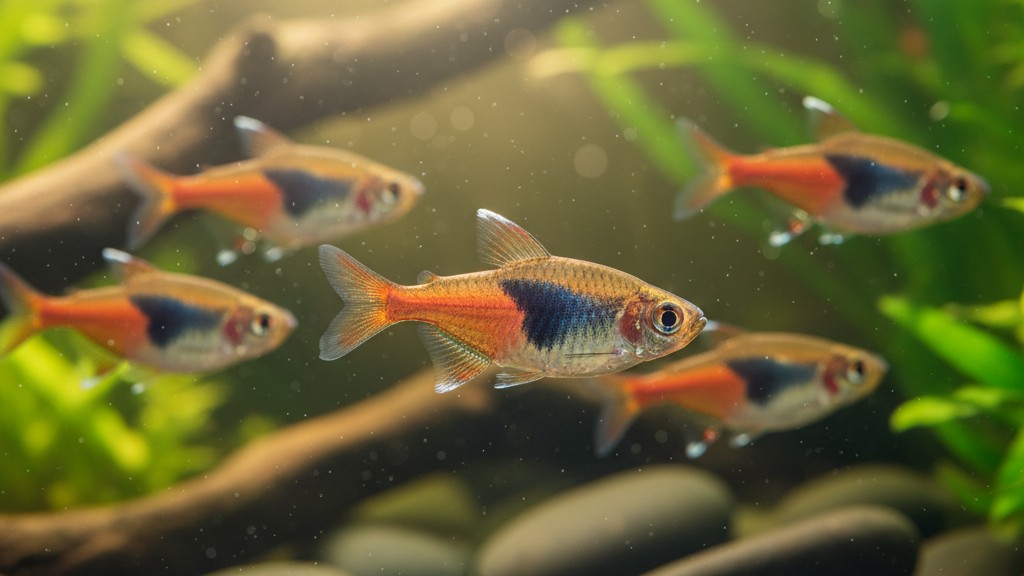 Rasbora arlequín (Trigonostigma heteromorpha)