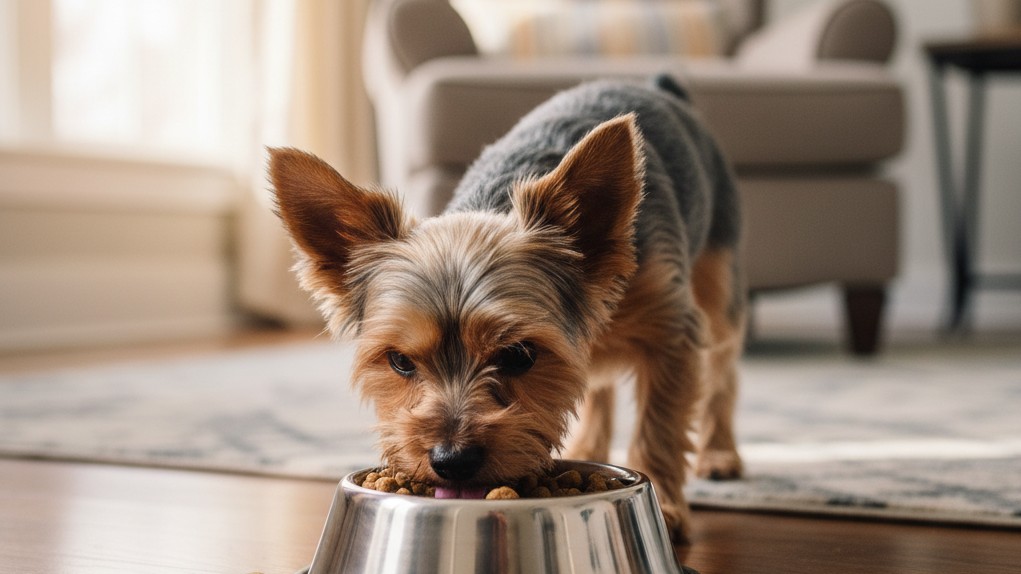 Alimentación adecuada para un Yorkshire Terrier saludable