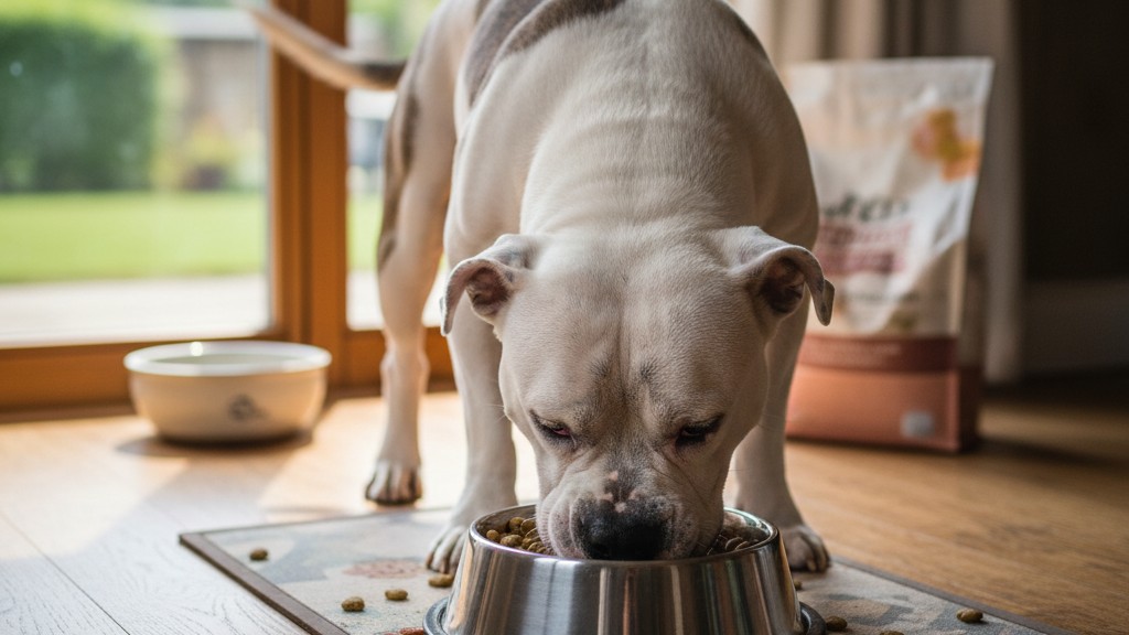 Nutrición adecuada para un American Bulldog saludable