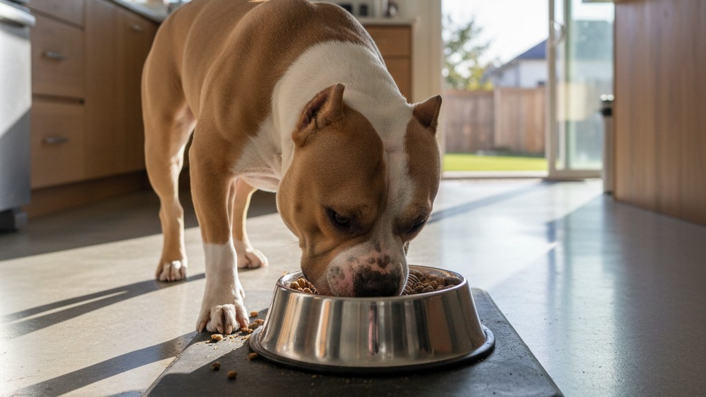 Alimentación adecuada para un American Bully saludable