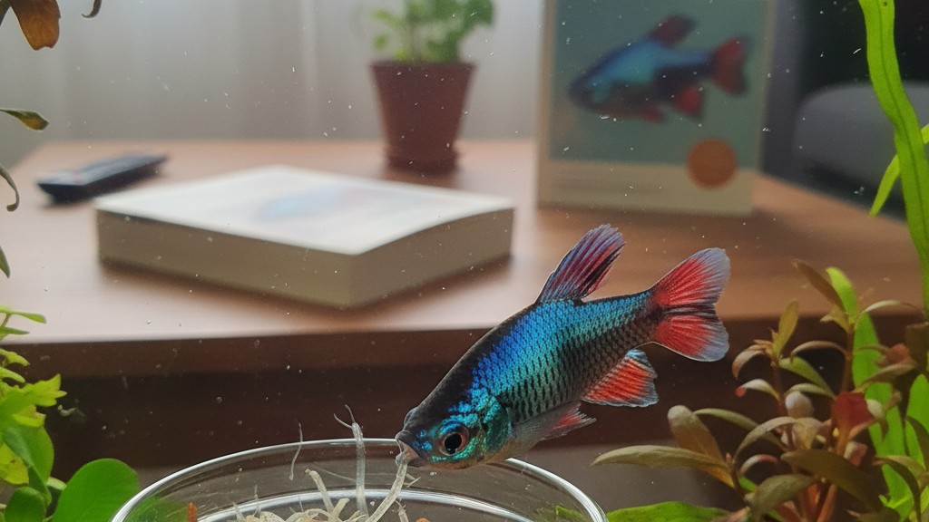 Alimentación del pez paraíso: dieta y consejos prácticos