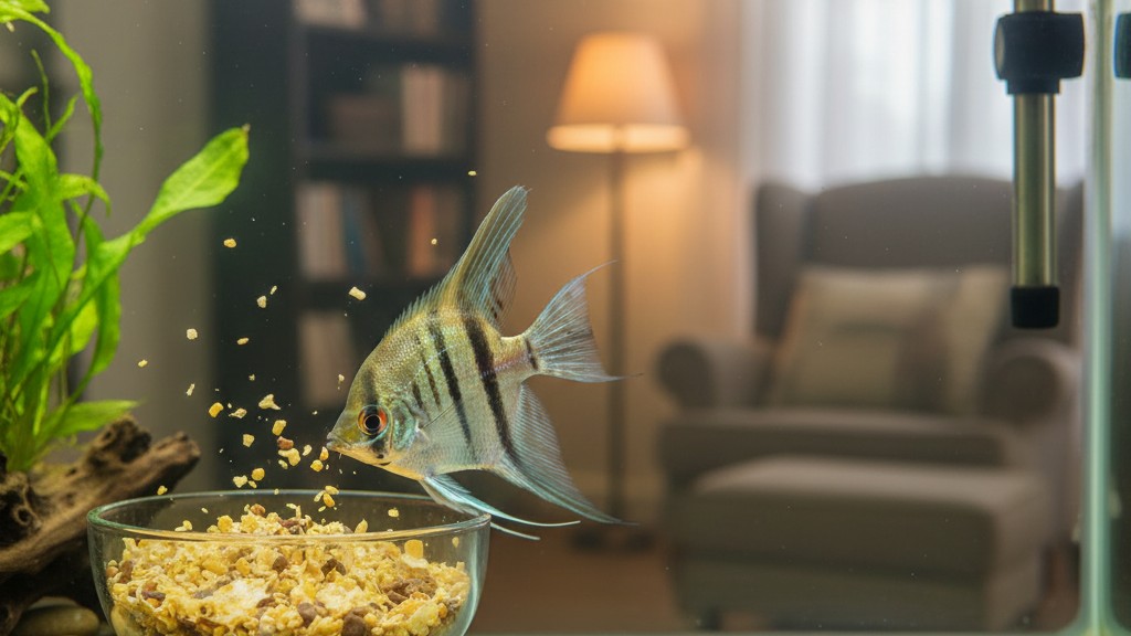 Alimentación ideal para el Escalar: tipos y frecuencia