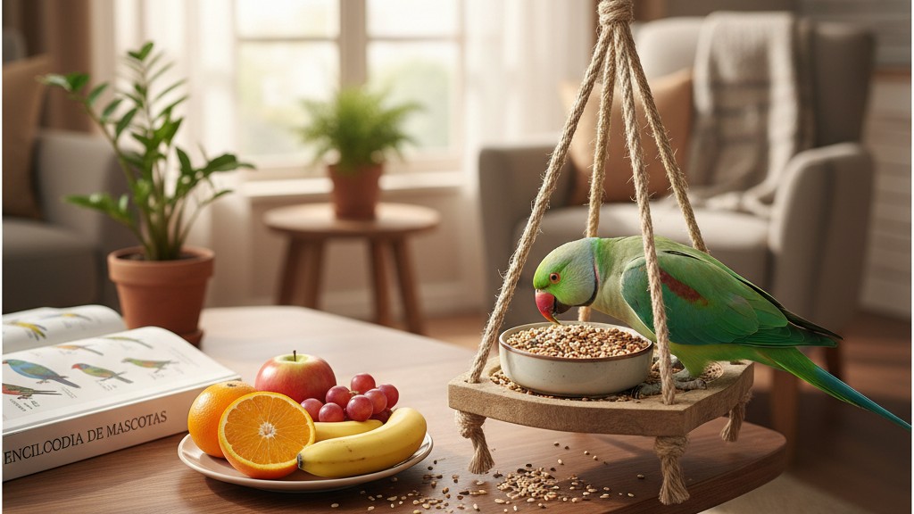 Alimentación ideal para el Periquito de Collar