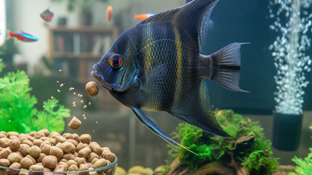 Alimentación ideal para el Pez Ángel Francés en casa