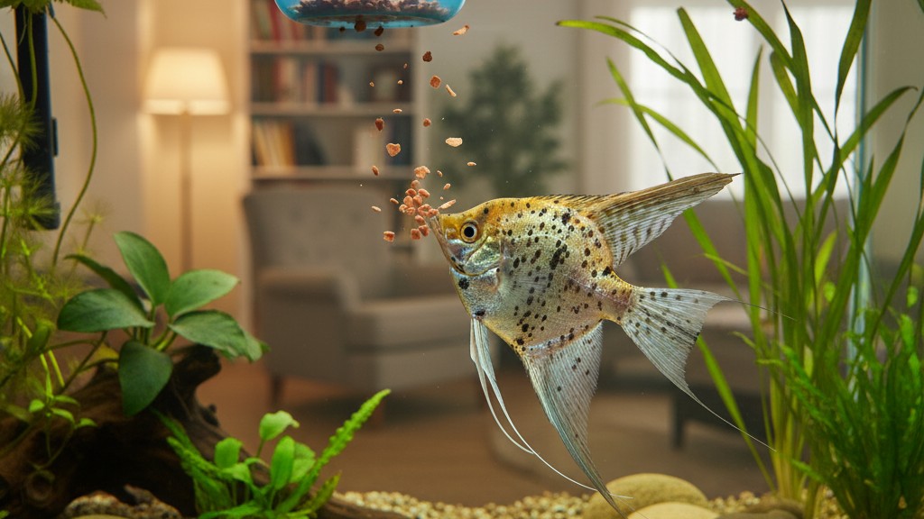 Alimentación recomendada para el Pez Ángel Leopardo