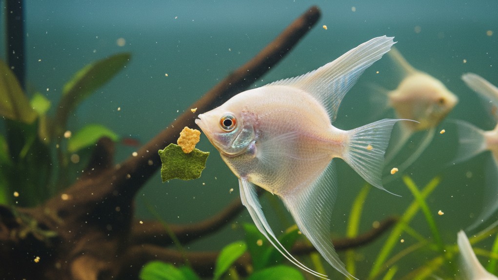 Alimentación Adecuada para el Pez Ángel Albino