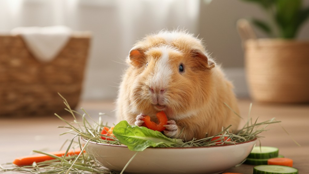 Alimentación equilibrada para la Cobaya Teddy: qué y cómo darle de comer