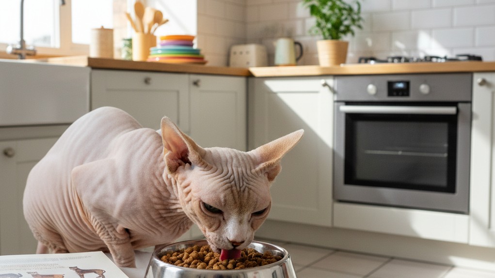 Alimentación óptima para el Don Sphynx: consejos y rutina diaria