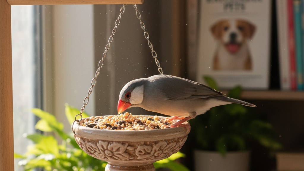 Alimentación equilibrada para el Diamante de Java en casa