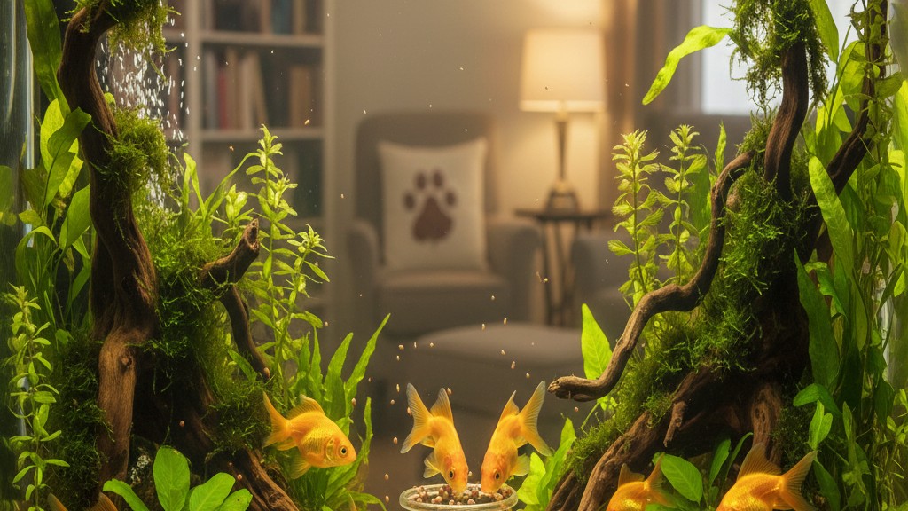 Alimentación adecuada para el pez Dorado