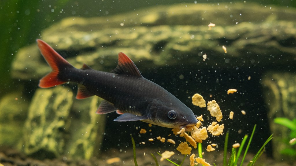 Alimentación ideal para el Labeo en acuarios