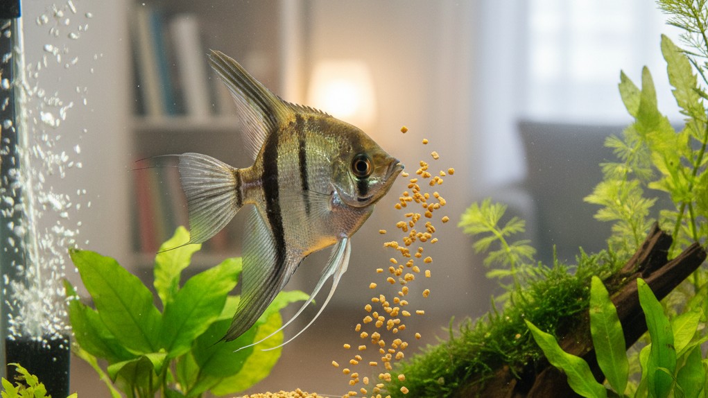 Alimentación Saludable para el Pez Ángel en el Acuario