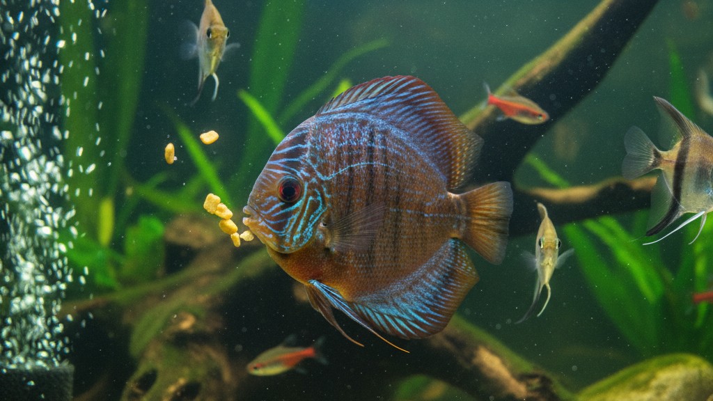 Alimentación ideal para el Pez Disco Heckel