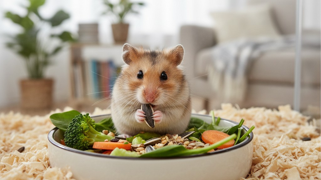 Alimentación adecuada para el Hámster Campbells