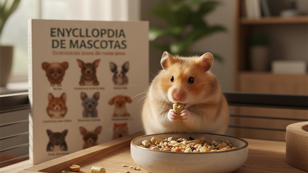 Alimentación equilibrada para un Hámster Sirio Dorado saludable