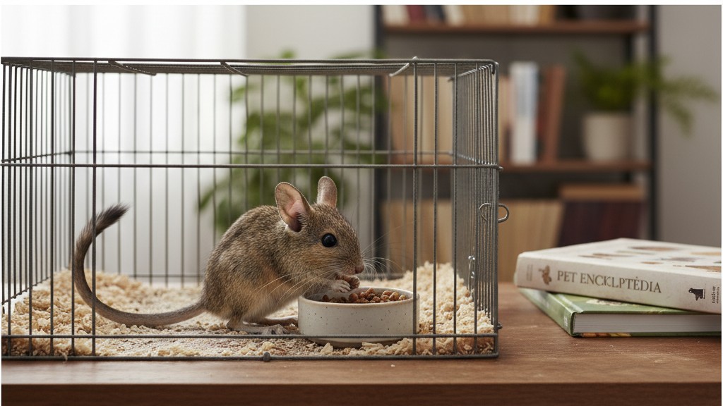 Alimentación equilibrada para un Jerbo de Mongolia saludable