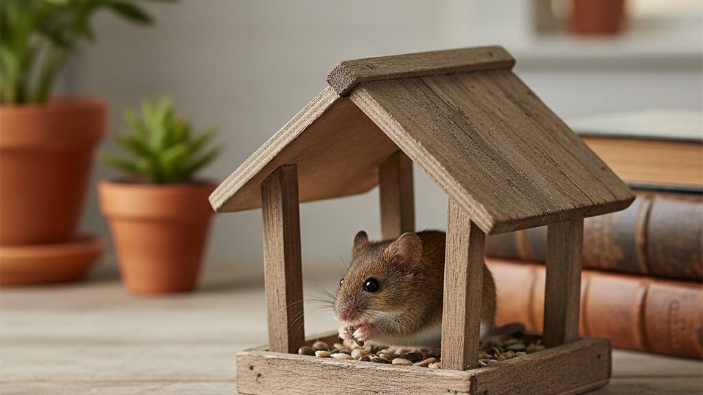 Alimentación ideal para el ratón de campo