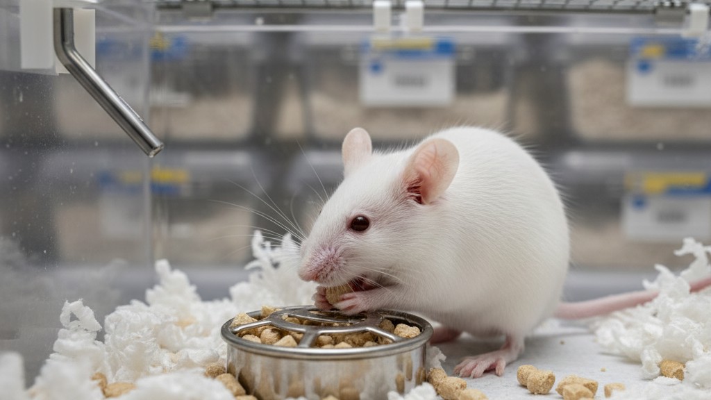 Alimentación equilibrada para ratones de laboratorio