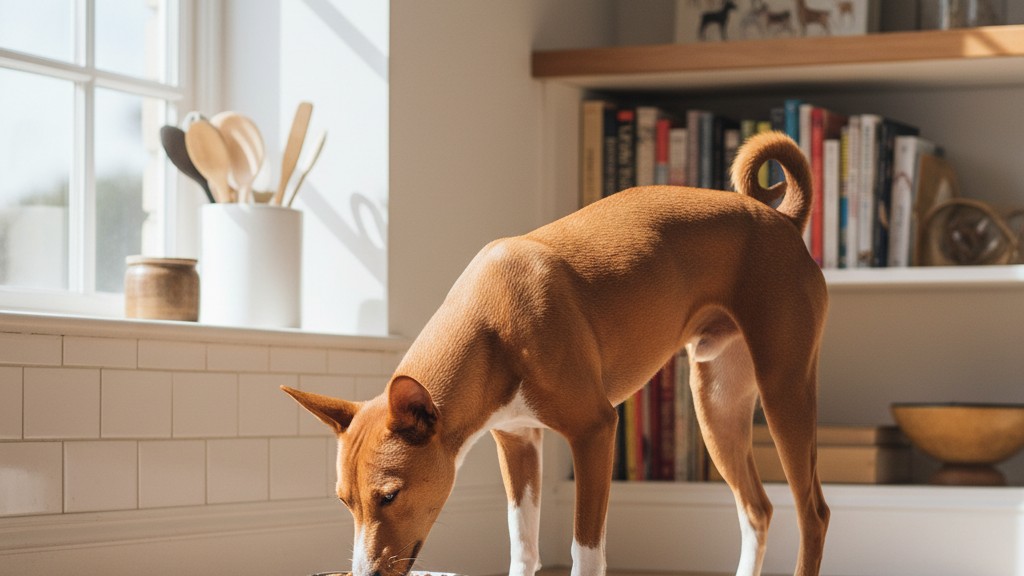 Alimentación equilibrada para un Basenji saludable