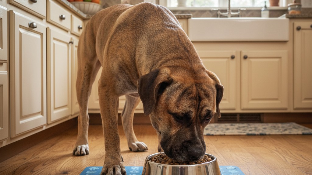Alimentación equilibrada para un Fila Brasileiro saludable