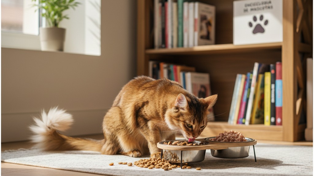 Alimentación ideal para el gato Somalí: consejos prácticos