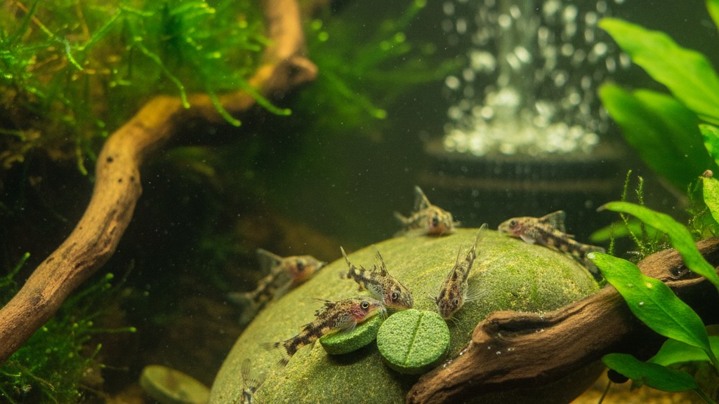 Alimentación ideal para Otocinclus en acuarios