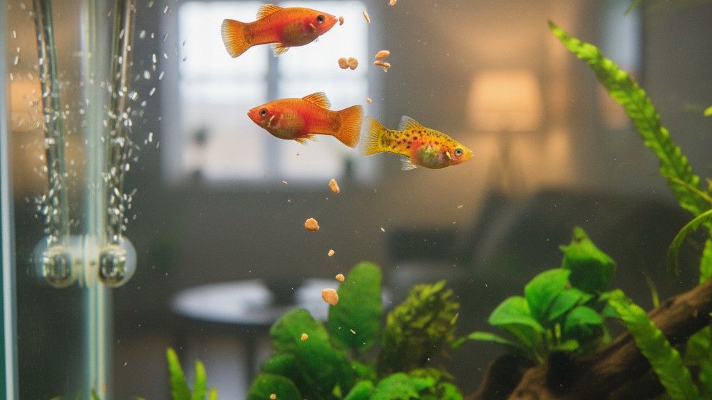 Alimentación adecuada y rutina para el Platy