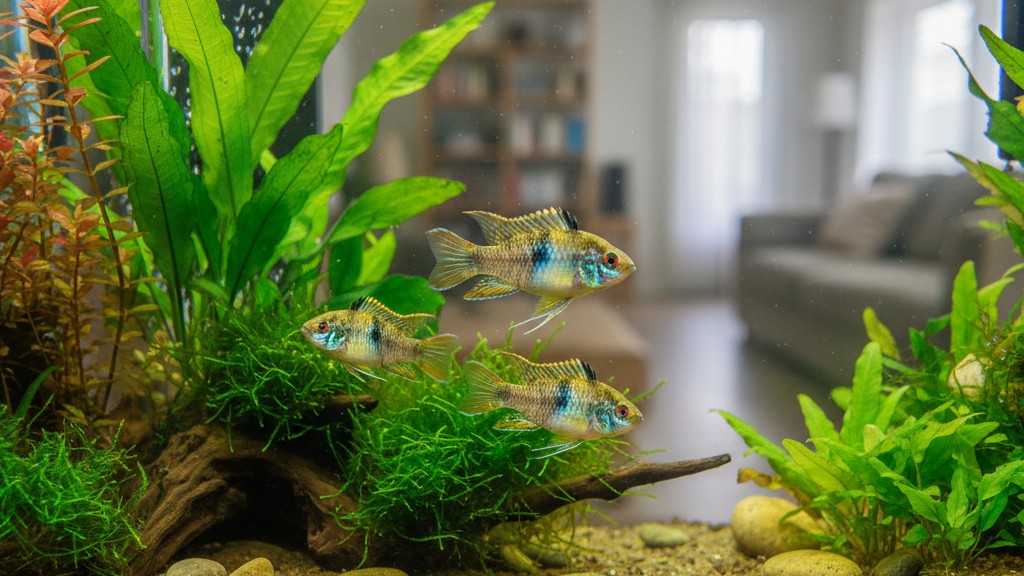 Comportamiento y socialización del Apistogramma en el acuario