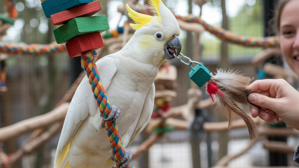 Temperamento e inteligencia del loro Kakatoe