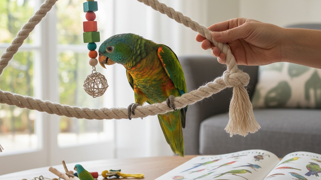 Comportamiento típico y adiestramiento del Loro Amazónico