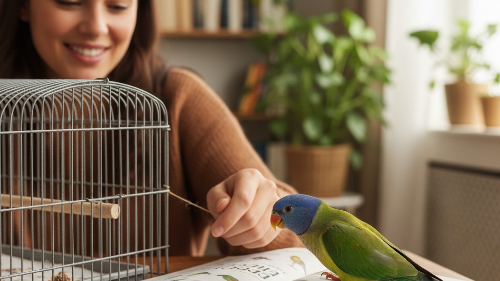 Comportamiento y Socialización del Periquito de Cabeza Azul