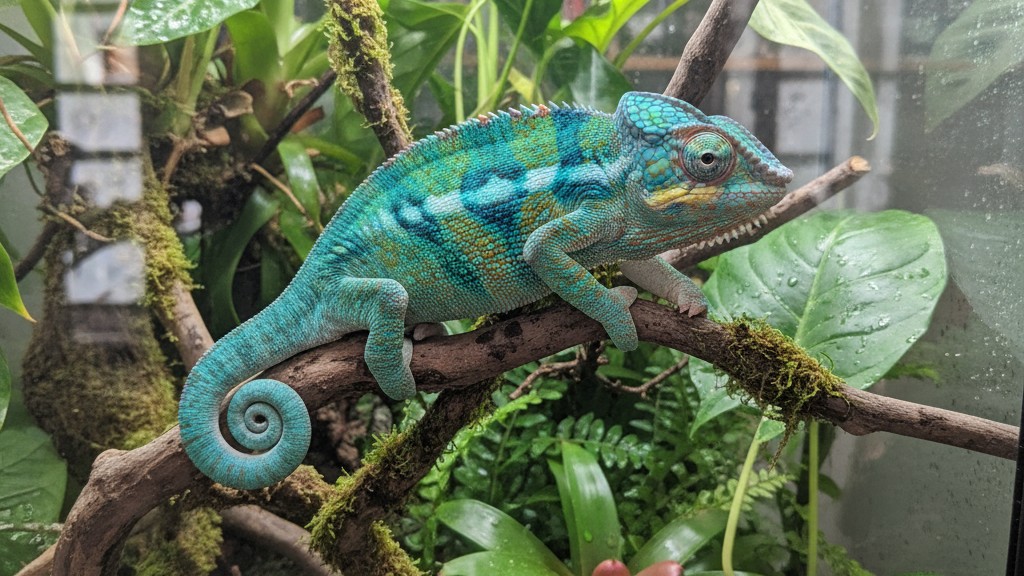 Temperamento y comportamiento del Camaleón de Panther
